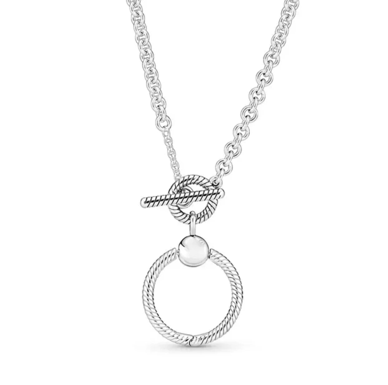 925 sterling zilveren slangenschakel ketting met hart hanger – klassieke charm ketting voor vrouwen