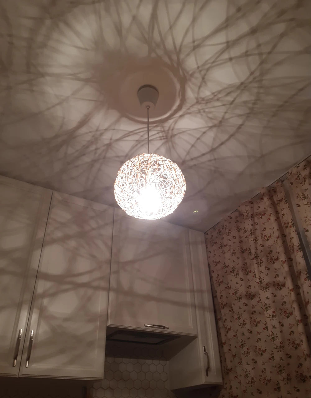 Rotan bamboe hanglamp – handgeweven natuurlijke pendant lamp voor woonkamer & slaapkamer