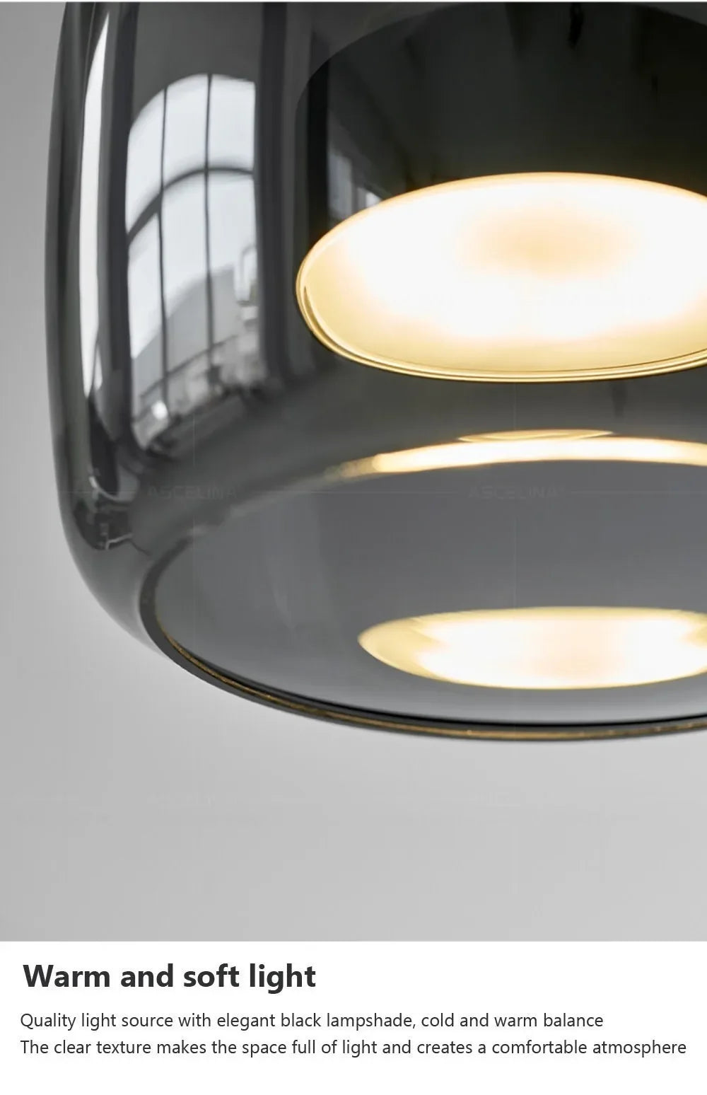 Nordic LED glazen hanglamp – moderne pendant verlichting voor restaurant, bar & interieur