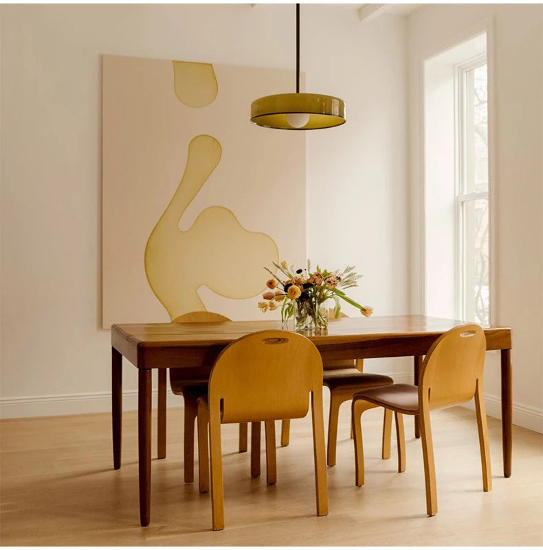 Nordic retro glazen hanglamp – E27 pendant verlichting voor woonkamer, eetkamer & slaapkamer