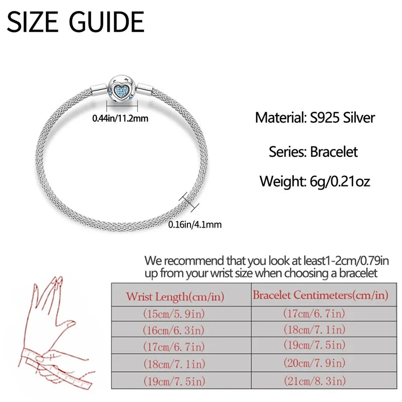 925 sterling zilveren bedelarmband – Ster, maan, zon & klavertje vier met groene zirconia