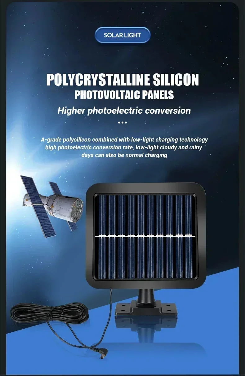 Solar Buitenlamp met Bewegingssensor – Split Paneel – 100/120/128 LED – 3 Lichtstanden – IP65 Waterdicht – Tuin, Schutting & Oprit