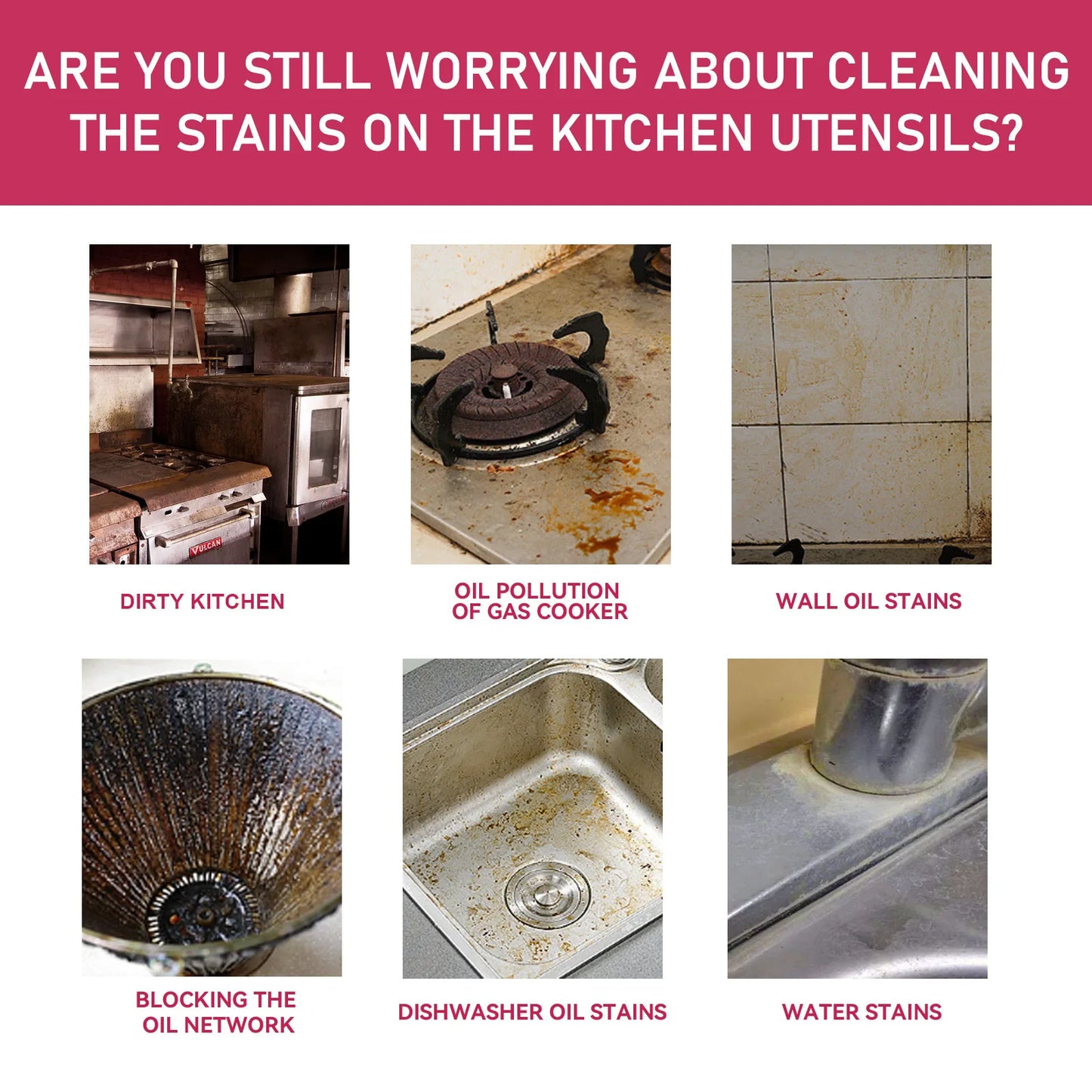 Allesreiniger Kit – Effectieve Vet- & Vlekverwijderaar voor Keuken, Badkamer en Meer