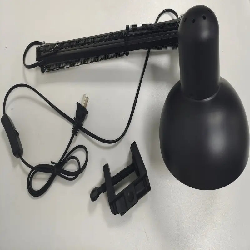 Moderne bureaulamp met klem – opvouwbare LED tafellamp voor studie, kantoor & manicure werkplek