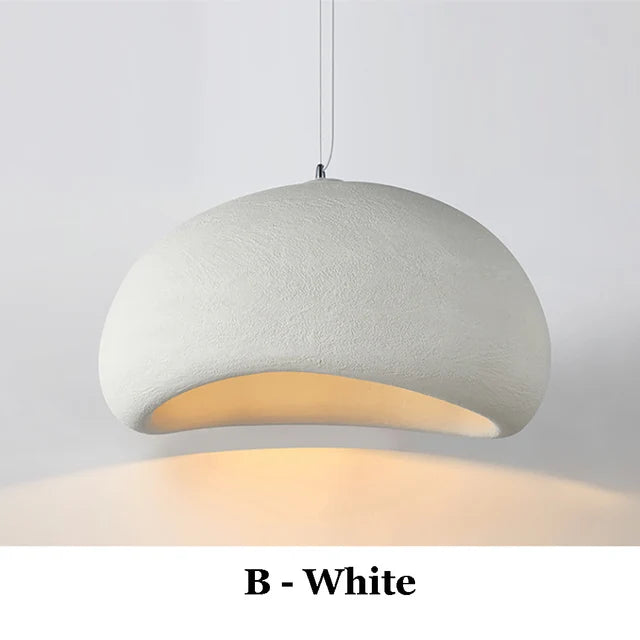 Nordic Wabi Sabi hanglamp – moderne LED pendant lamp voor eetkamer, woonkamer & slaapkamer
