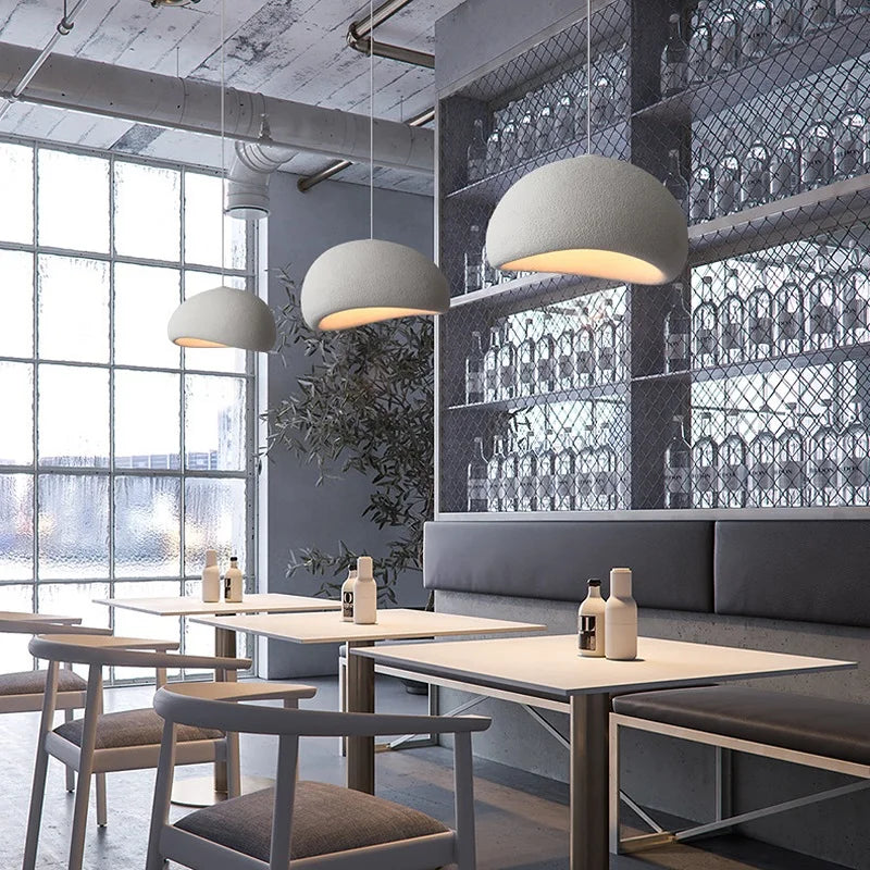 Nordic Wabi Sabi hanglamp – moderne LED pendant lamp voor eetkamer, woonkamer & slaapkamer