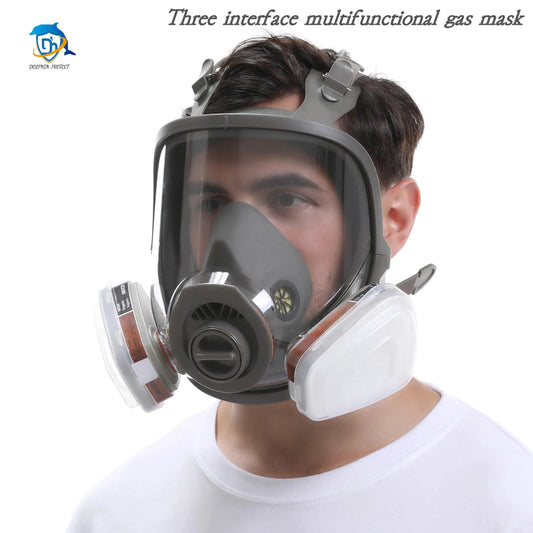 Volgelaatsmasker Professioneel Gas- en Stofmasker met Verwisselbare Filter