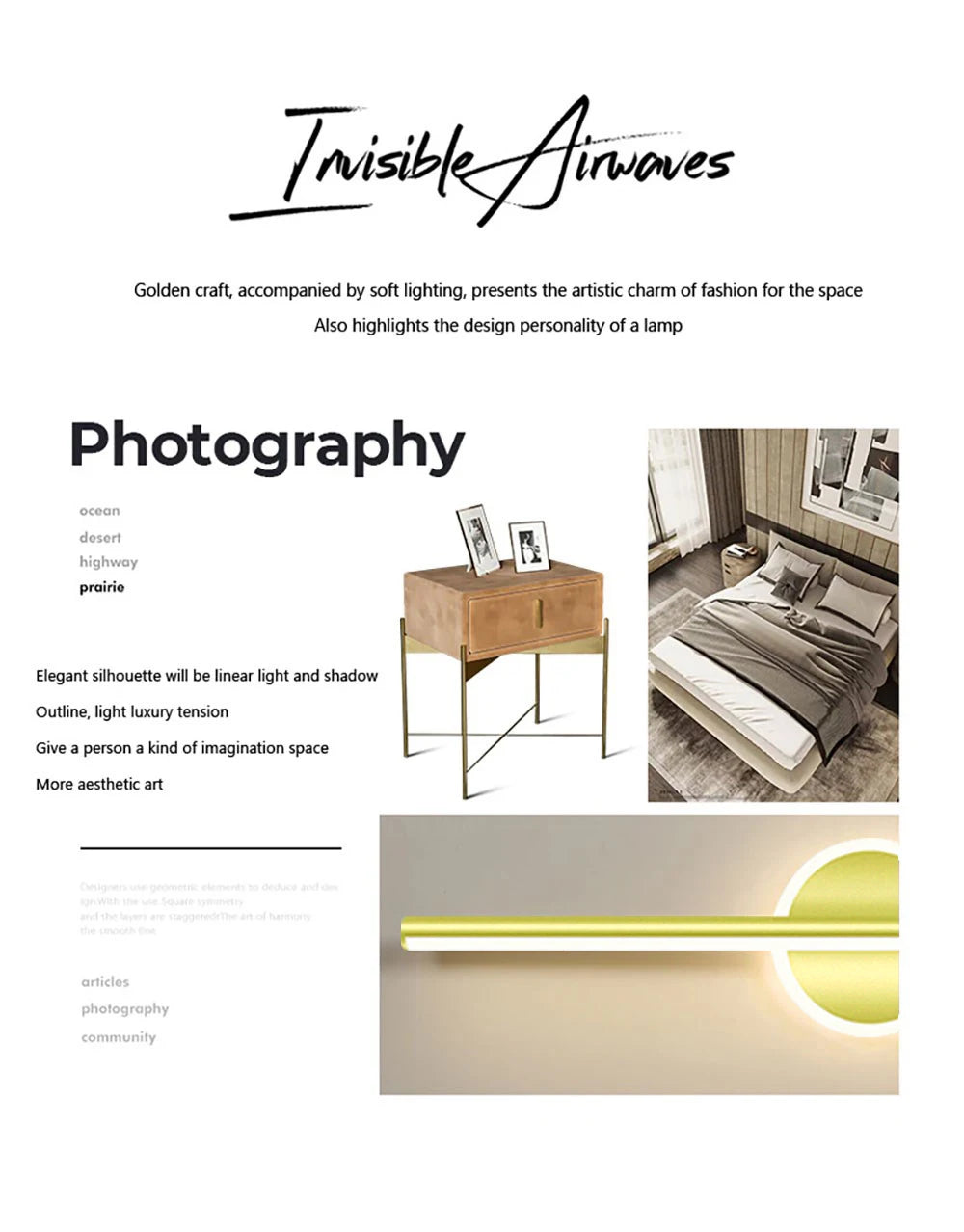 Moderne LED wandlamp spiegelverlichting 40–80 cm – goud/zwart badkamer & make-up lamp