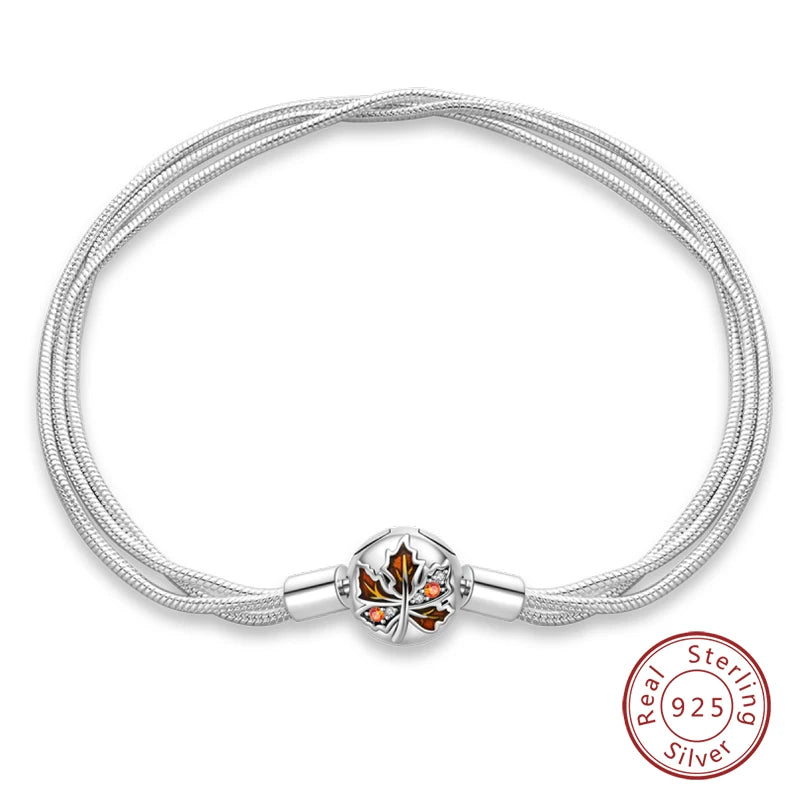 925 Sterling zilveren “Forever Love” hartarmband – Ster, maan, vliegtuig & aarde charms voor dames