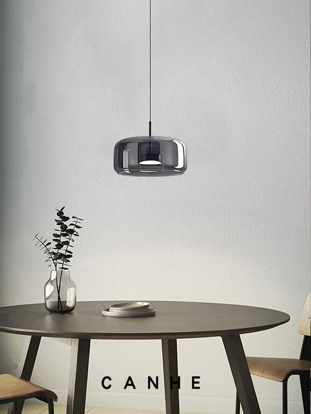 Nordic LED glazen hanglamp – moderne pendant verlichting voor restaurant, bar & interieur