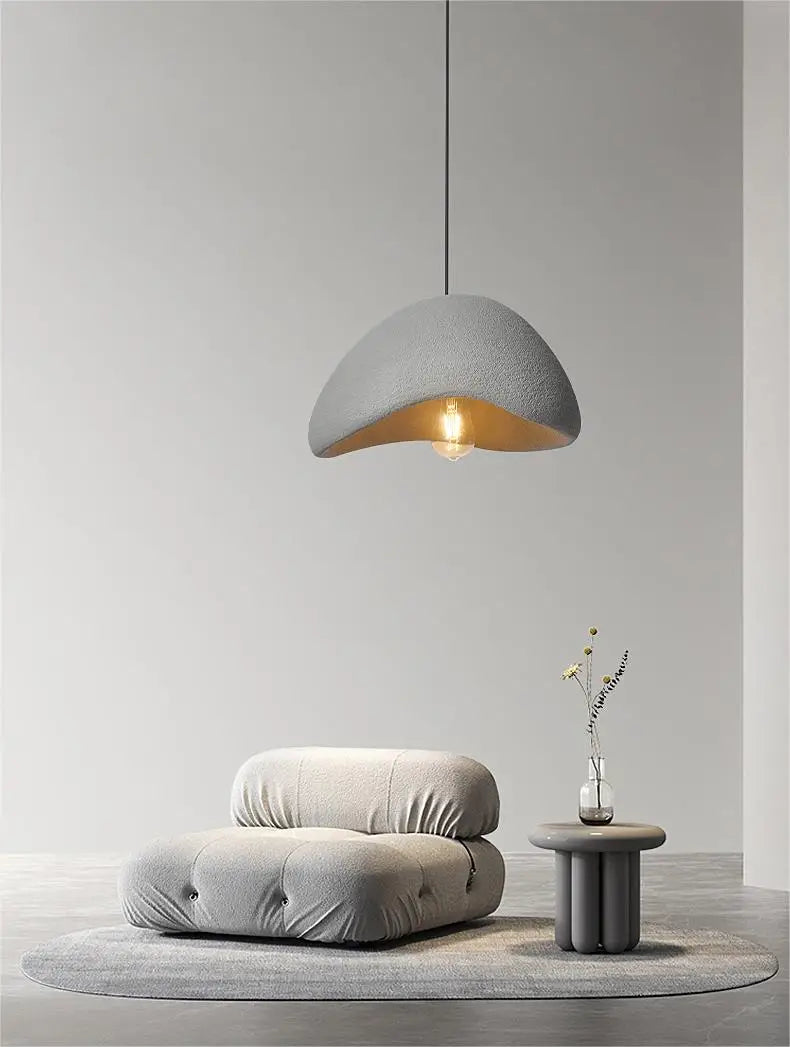 Nordic Wabi Sabi hanglamp – moderne LED pendant lamp voor eetkamer, woonkamer & slaapkamer