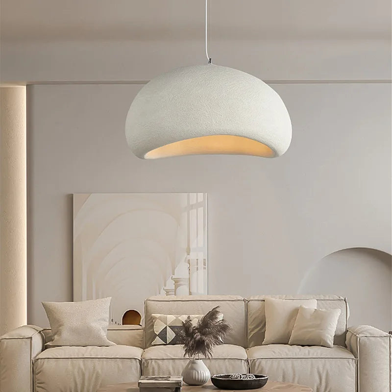 Nordic Wabi Sabi hanglamp – moderne LED pendant lamp voor eetkamer, woonkamer & slaapkamer