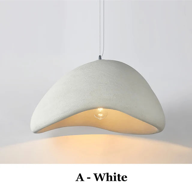 Nordic Wabi Sabi hanglamp – moderne LED pendant lamp voor eetkamer, woonkamer & slaapkamer