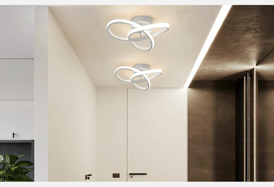 Moderne LED plafondlamp 3 lichtkleuren – opbouw plafondverlichting voor slaapkamer & eetkamer