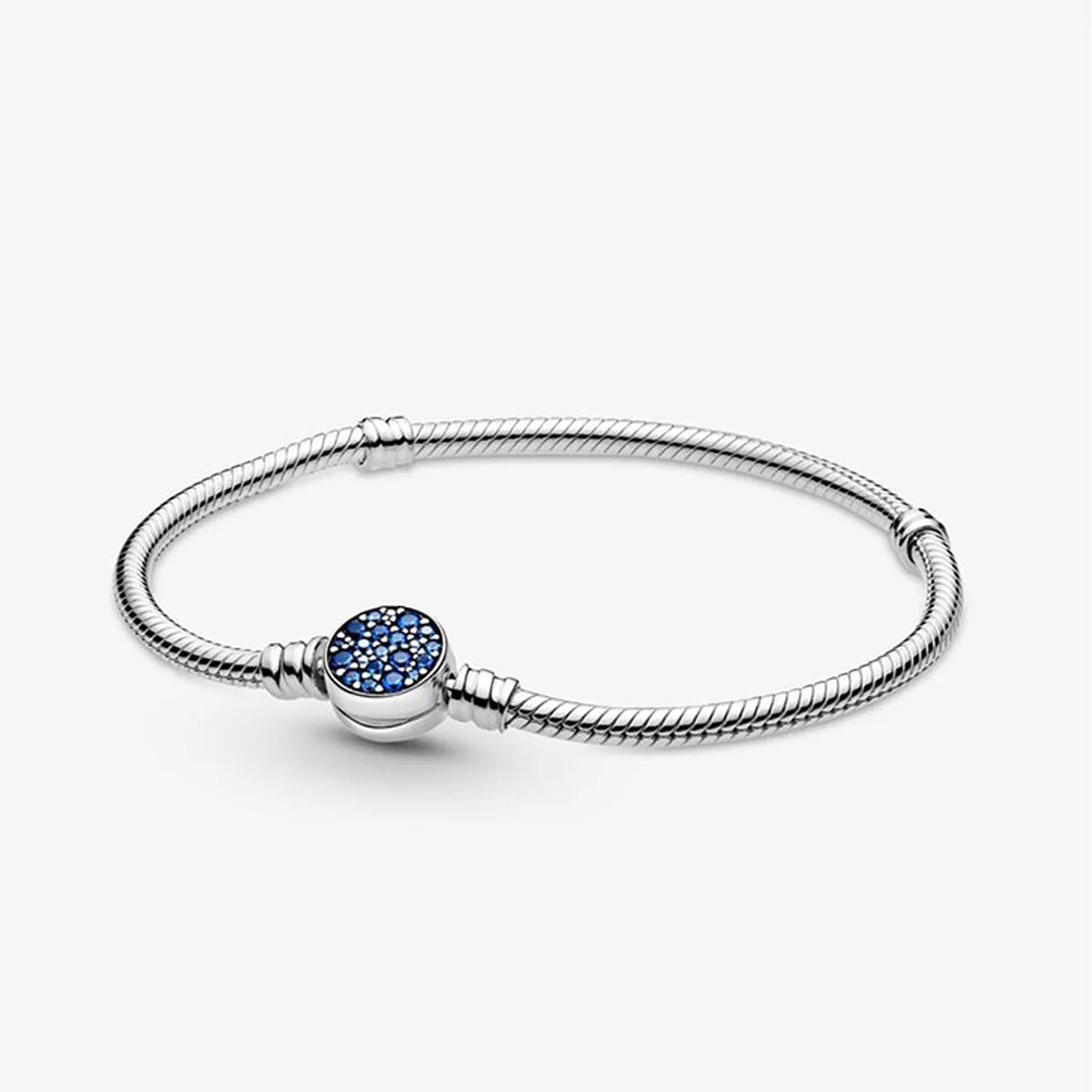 Disney geïnspireerde 925 zilverkleurige bedelarmband – Luxe armband met natuursteen & charms voor dames