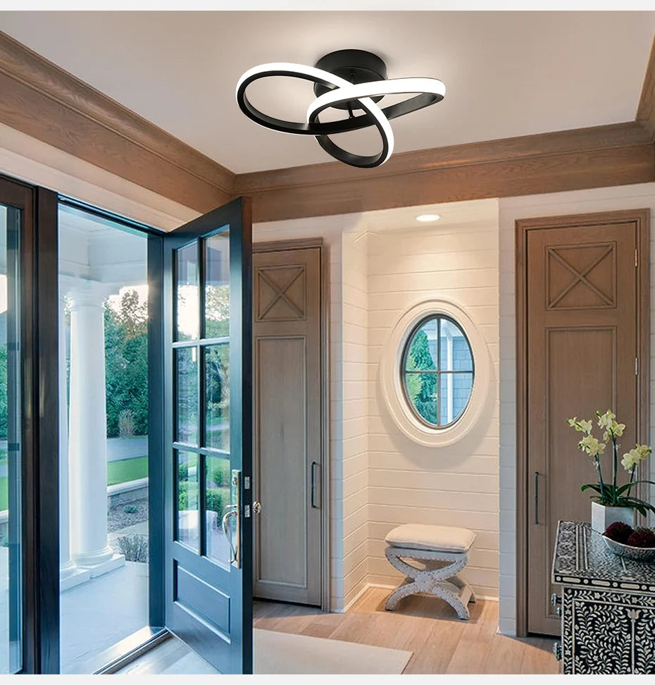 Moderne LED plafondlamp 3 lichtkleuren – opbouw plafondverlichting voor slaapkamer & eetkamer