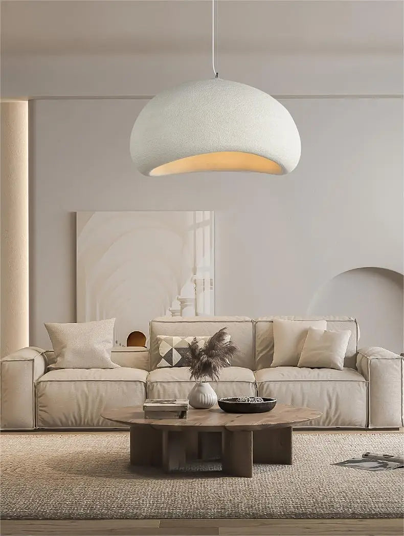 Nordic Wabi Sabi hanglamp – moderne LED pendant lamp voor eetkamer, woonkamer & slaapkamer