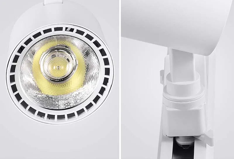 LED railspot 220V – 12W/20W/30W/40W plafond track verlichting voor woonkamer & keuken