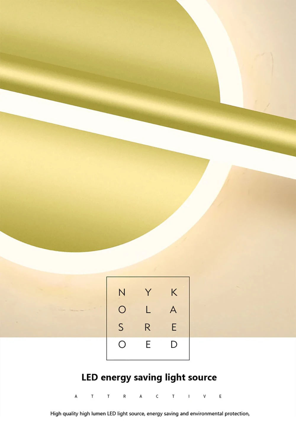 Moderne LED wandlamp spiegelverlichting 40–80 cm – goud/zwart badkamer & make-up lamp