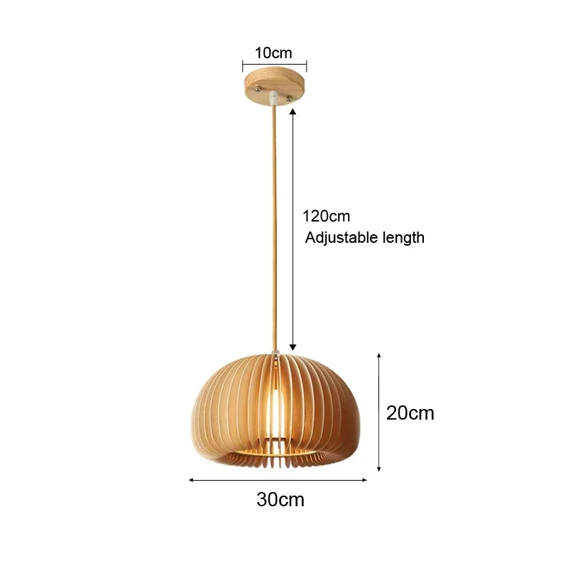 Rotan bamboe hanglamp – handgeweven natuurlijke pendant lamp voor woonkamer & slaapkamer