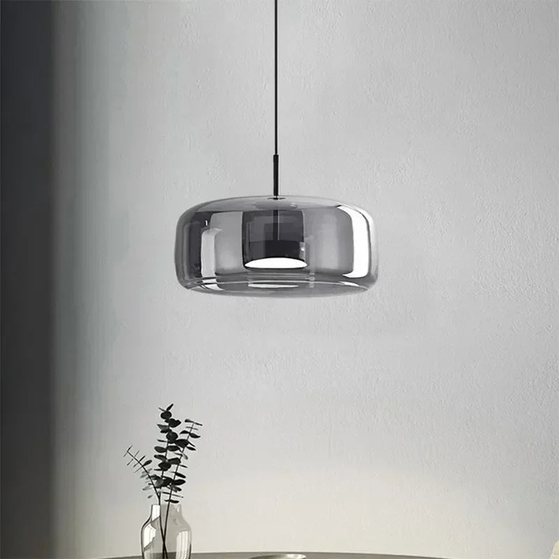 Nordic LED glazen hanglamp – moderne pendant verlichting voor restaurant, bar & interieur